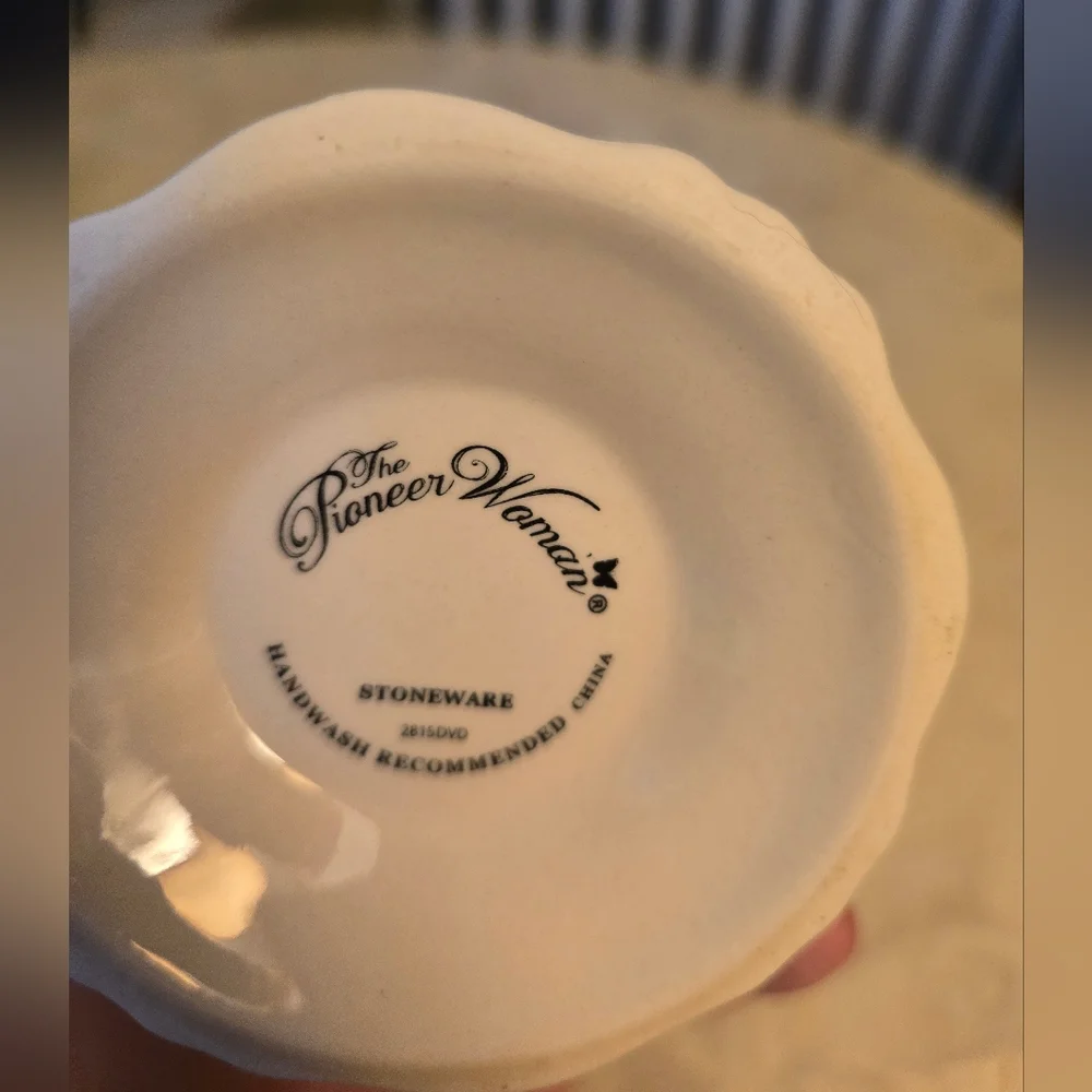 The Pioneer Woman Spoonful of Sugar Stoneware Sugar Bowl Blossom Jubilee Floral
